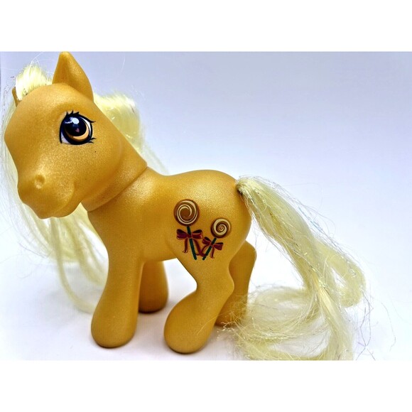 My Little Pony G3 Hasbro 2002 Butterscotch with Yellow Tinsel Hair - Picture 5 of 15